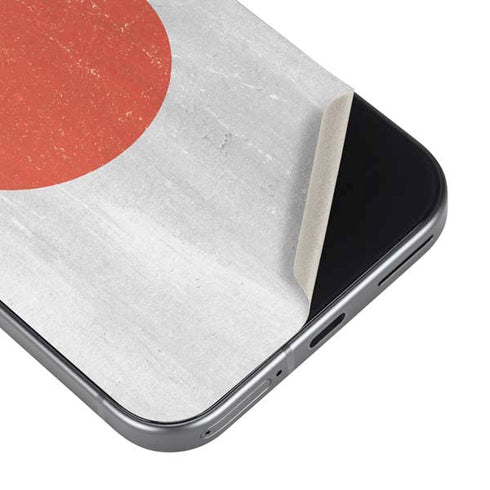 Japanese Flag Distressed Google Pixel 9 Skin